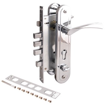 Apecs T-0523-C-CR-L б/цм с/руч ЗШ ЗД ЛЕВЫЙ Замок врезной тяж. (хром)