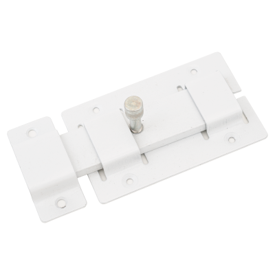 Засов Киров Секрет ЗД-02 плоский(белый)