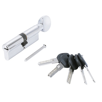 АЛЛЮР F.G 90 (35G*55) CP перфокл/верт Цилиндровый механизм (хром)