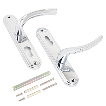 Комплект ручек Аллюр 132-1 55 мм CP (хром)