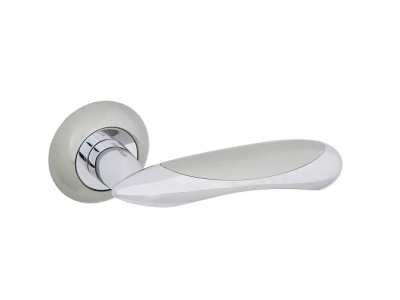 PALLADIUM Ручка Ariel SN/СP на круглых накладках