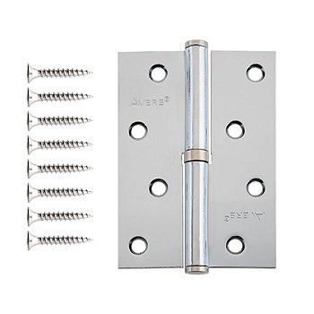 AVERS петля съемная 100*70*2,5-B4-CR (хром) L