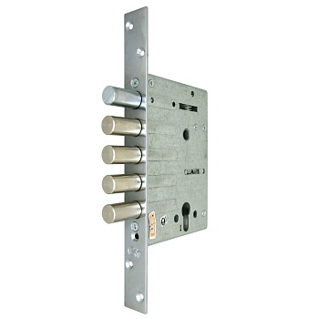 КРИТ Замок врезной ЗВ-ФРК-001-Хп под ЦМ с задвижкой (корпус)