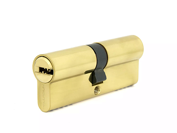 PALLADIUM ЦМ 2J60 80 PB цилиндровый механизм высокой секретности Ключ/ключ (золото) 