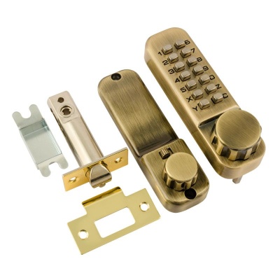 Нора-М Кодовый замок 101 (старая бронза)