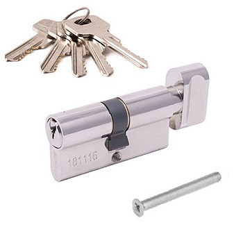 Апекс SC-60-С-Ni  англ. кл/верт Цилиндровый механизм (никель)