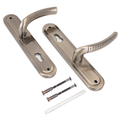 Комплект ручек Аллюр 132-1 85 мм AB (бронза)