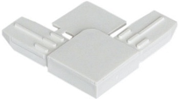 Уголок для москитной сетки под профиль 08/09 мм пластик белый