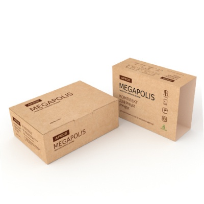 Apecs ручки раздельные H-0826-А-CR  (хром) "SEOUL" Megapolis