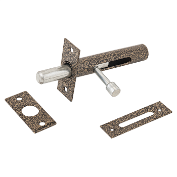 Засов Киров Секрет ЗД-05 врезной (антик. серебро)