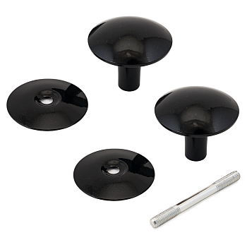 Ручка-кнопка Реж РДК -110-Ч (черная)