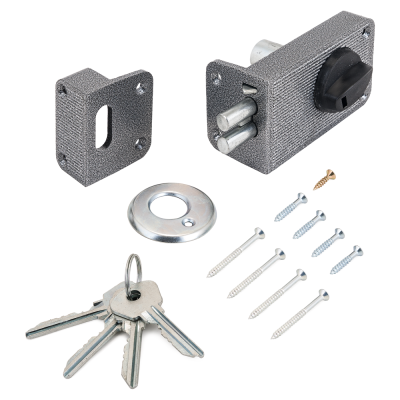 Димитровград ЗН 2-3 "Зенит" Замок накладной (Серебро)