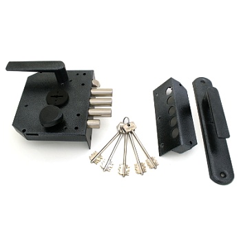 Герион "Эталон НРЗ" Правый для НАРУЖ. дверей с/ручкой 5 кл Замок накладной