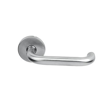 Апекс Н-0203-INOX Комплект ручек узк. КРУГЛ накладки