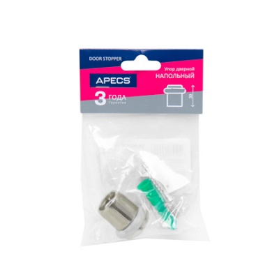 Apecs 0013 NIS Стопор напольный (никель)