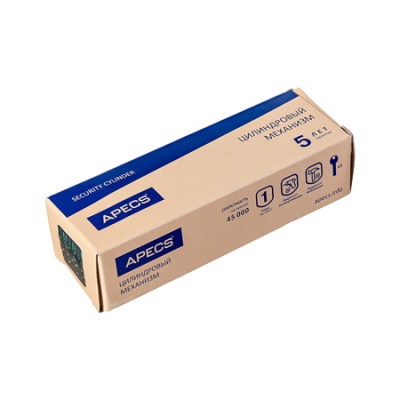 Апекс PN-90(40/50S)-S/15-CR Цилиндровый механизм под вертушку (хром)