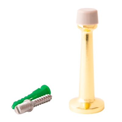 Apecs 0015 GP Стопор настенный (золото)