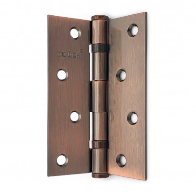 Петля Soller 5" сталь медь прям. (125*75*2)