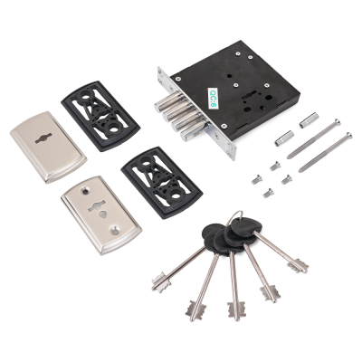 АЛЛЮР ЗВ1-07-С сувальдн. без ручек Корпус замка на китайскую дверь