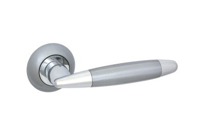 PALLADIUM Ручка Agata SN/CP на круглых накладках