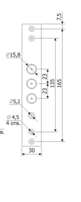 Ответная планка "Гардиан 3201"
