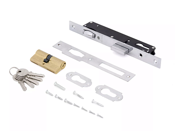 Palladium Замок врезной 0155 хром 20 мм