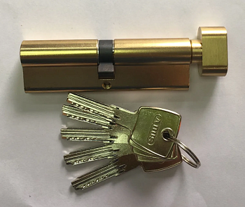 ABUS KD6G 70 мм верт. золото цилиндровый механизм Германия