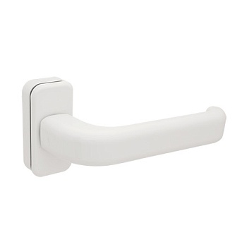 Апекс Комплект ручек H-0931-W на розетке (белые)