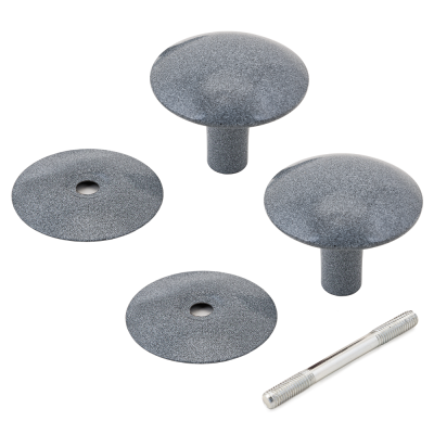 Ручка-кнопка Реж РДК -110 ЧБ (черн/белая)