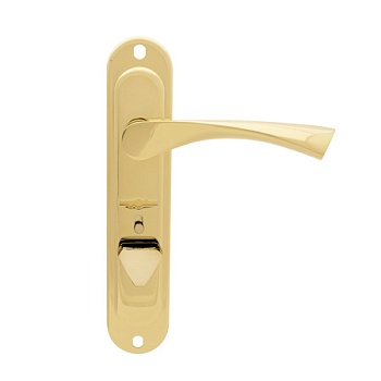 Комплект ручек АПЕКС Эльбор 1.06.42 левый (золото)