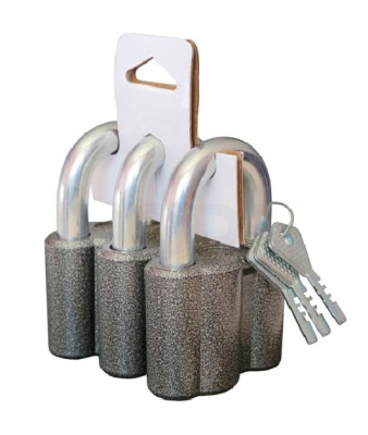 Чебоксары с одной секретностью комплект ВС2М1 (3 замка + 6 ключей)