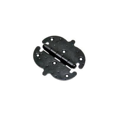 Петля накладная фигурная ПН 5-110-Фр-53 (черная)