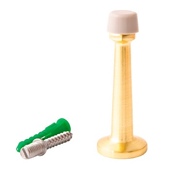 Apecs 0015 GM Стопор настенный (мат золото)