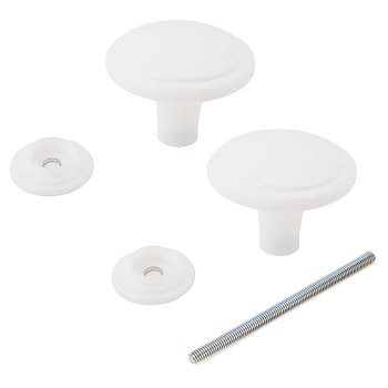 Ручка-кнопка Уфа РДП -03-1-Белая