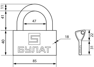 БУЛАТ ВС 3-С90MX