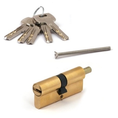 Апекс PN-70-S/15-G Цилиндровый механизм под вертушку (золото)