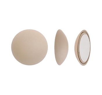 АЛЛЮР PB-02 БЕЖЕВЫЙ пластик. ограничитель дверной