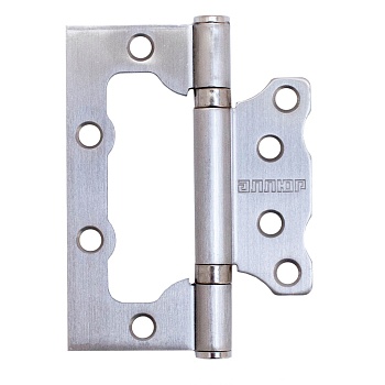 Петля  накладная без врезки 100х75 2ВВ SNP (мат. никель)