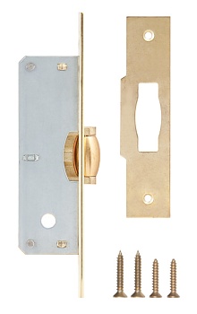 KALE 155/В Замок врезной РОЛИК (латунь)