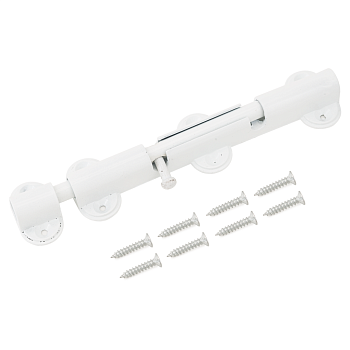 Аллюр G-018L Шпингалет большой (белый)