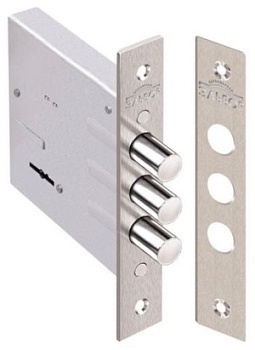 Эльбор 1.04.02.3 Кремень Замок врезной, !!!3КЛ!!!, б/о 