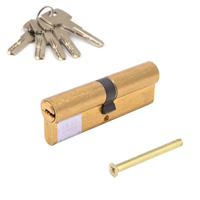 Апекс SC-M-90-Z-G перфокл/кл Цилиндровый механизм (золото)