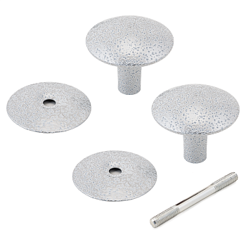 Ручка-кнопка Реж РДК -110 АБ (ант/белая)