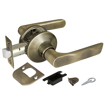 Ручка защелка 6024 AB-Р (пустышка) бронза