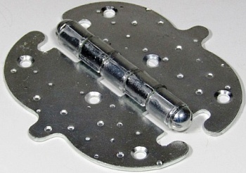 Петля накладная фигурная ПН 5-90-Фр-53 (цинк)