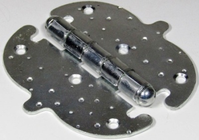 Петля накладная фигурная ПН 5-90-Фр-53 (цинк)