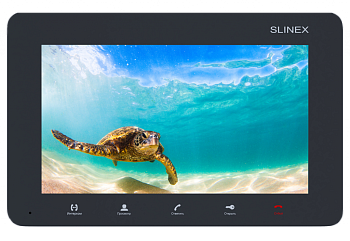 Монитор SM-07M (цветной видеодомофон) белый Slinex