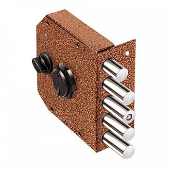 REX Эльбор 1.06.61 (3.15) Гранит Замок накладной, задвижка, б/о