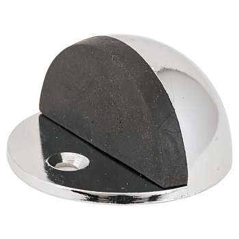 АЛЛЮР Ограничитель дверной круглый G-7018 (хром)