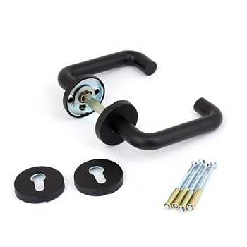 Апекс Н-0203-BL Комплект ручек узк. черн.